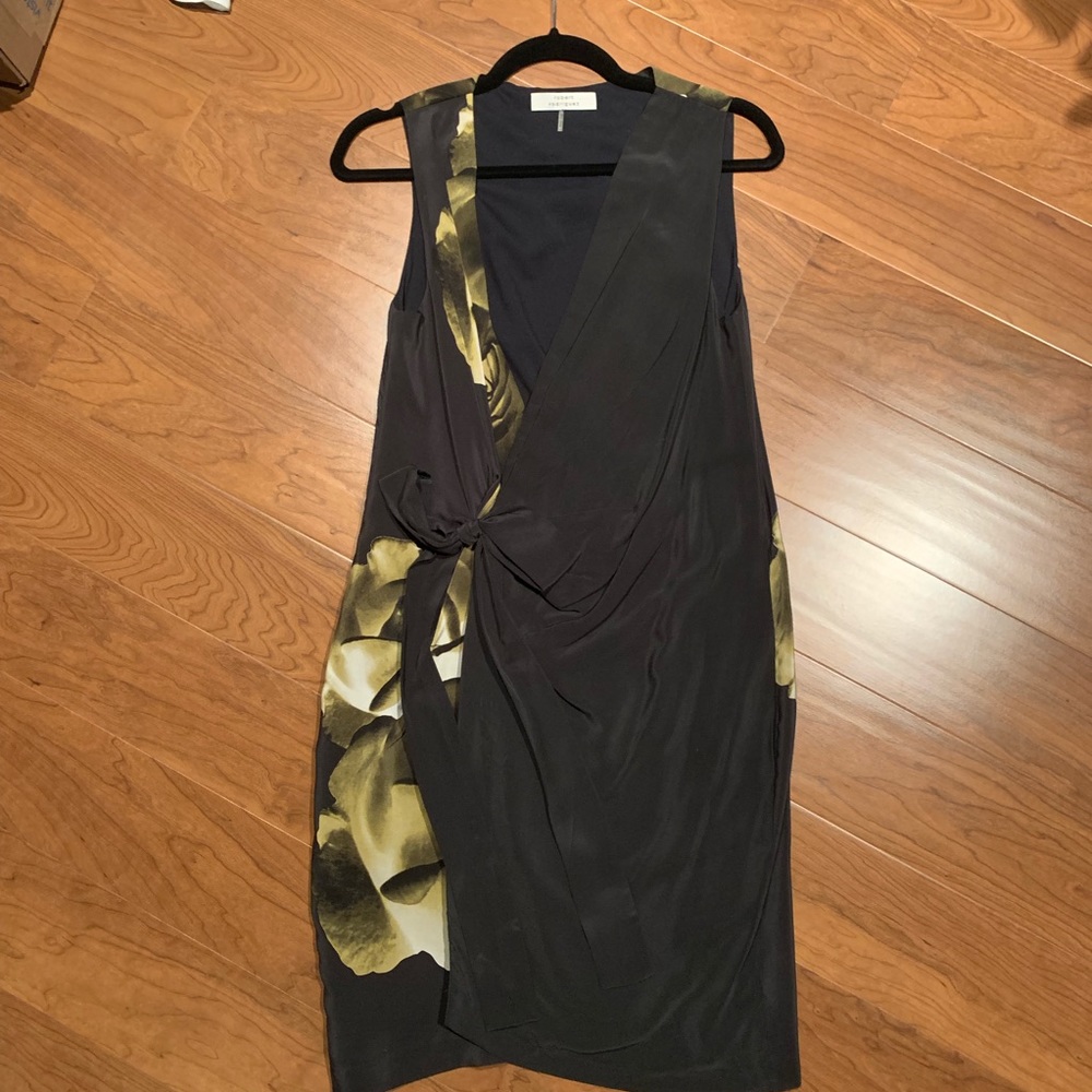 Robert Rodriguez Floral Silk Dress sz 2